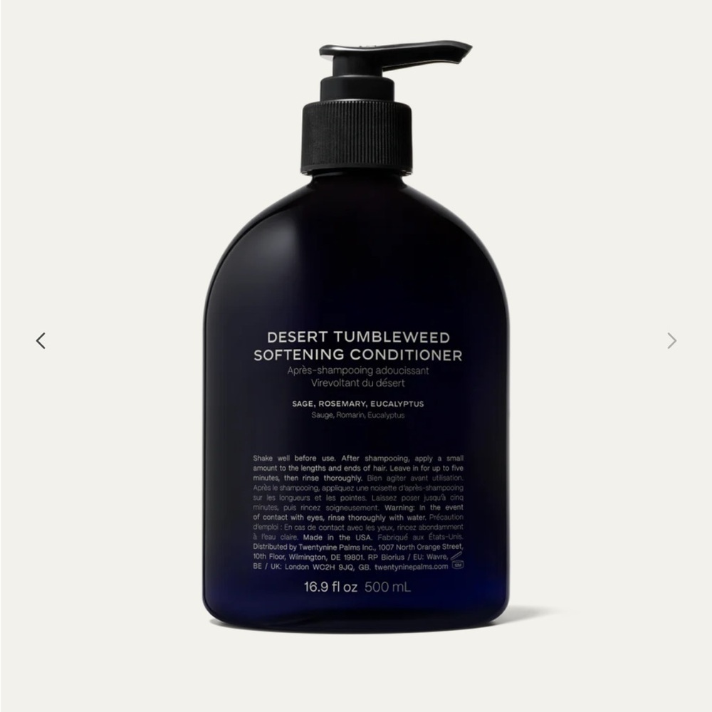 Twentynine Palms Jared Leto Desert Tumbleweed Softening Conditioner 500ml - Picture 1 of 2